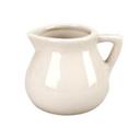 Vertex China Buckingham Undecorated Wide Rim Rolled Edge American White Creamer, 4.5 Ounce -- 36 per case.