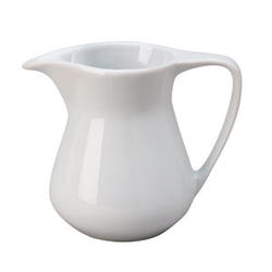 Vertex China Argyle and Catalina Collection Porcelain White Creamer, 6 Ounce -- 36 per case.