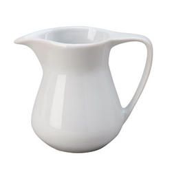 Vertex China Argyle And Catalina Collection Porcelain White Creamer, 6 Ounce -- 36 Per Case