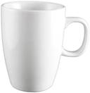 Vertex China Argyle Undecorated Porcelain White Coffee House Mug, 16 Ounce -- 36 per case.