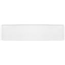 Vertex Ventana Collection Porcelain White Rectangular Platter, 16 x 4 inch -- 12 per case.