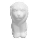 Vertex China Market Buffet Undecorated Porcelain White Lion Pepper Shaker, 3 1/4 inch -- 36 per case.