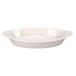 Vista Collection Undecorated American White Welsh Oval Rarebit, 10 X 5 Inch -- 24 Per Case