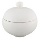 Vertex China Radiance Undecorated Porcelain White Soup Tureen with Lid, 10 Ounce -- 12 per case.