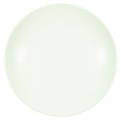 Vertex China Radiance Collection Porcelain White Coupe Bowl, 32 Ounce -- 24 per case.