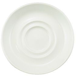 Vertex London Undecorated White A D Saucer, 4 5/8 Inch -- 36 Per Case