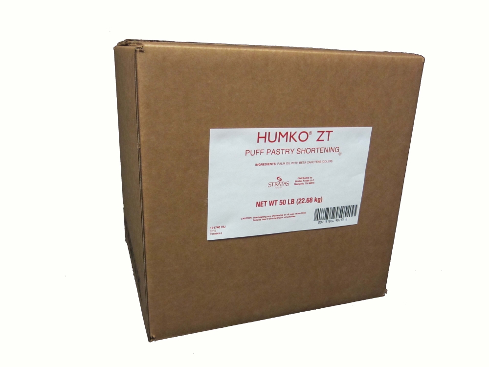 Humko ZT Puff Pastry Shortening, 50 Pound.