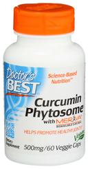 Doctors Best Curcumin Phytosome with Meriva 500 mg Veggie Caps - 60 count per pack