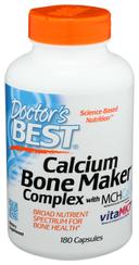 Doctors Best Calcium Bone Maker Complex with MCHCal Capsules - 180 count per pack