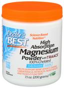 Doctors Best High Absorption Magnesium Powder, 200 Gram