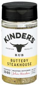 Kinder's Butterry Steakhouse Seasoning, 5.5 Ounce -- 6 per case