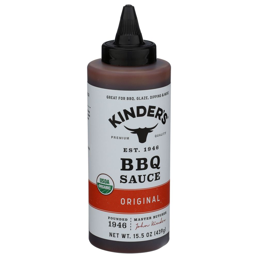 Kinders Organic Original BBQ Sauce, 15.5 Ounce -- 6 per case