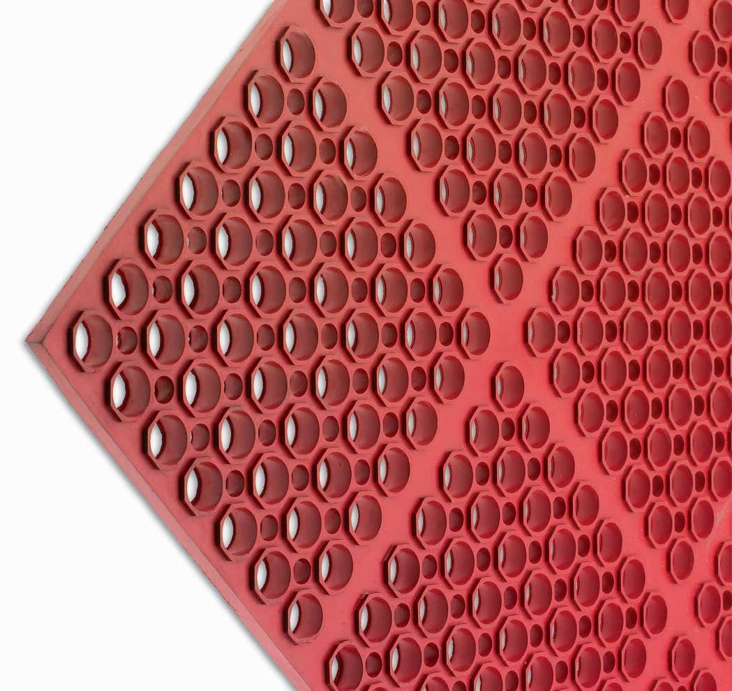 San Jamar Medium Duty Bagged Tuf Mat, 0.75 Inch X 3 X 5 Feet