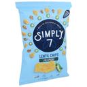Simply7 Jalapeno Lentil Chips, 4 Ounce -- 12 per case