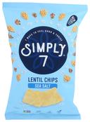 Simply 7 Sea Salt Lentil Chips, 4 Ounce -- 12 per case.