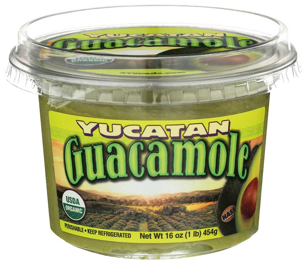 Yucatan Organic Zesty Guacamole, 16 Ounce -- 6 Per Case