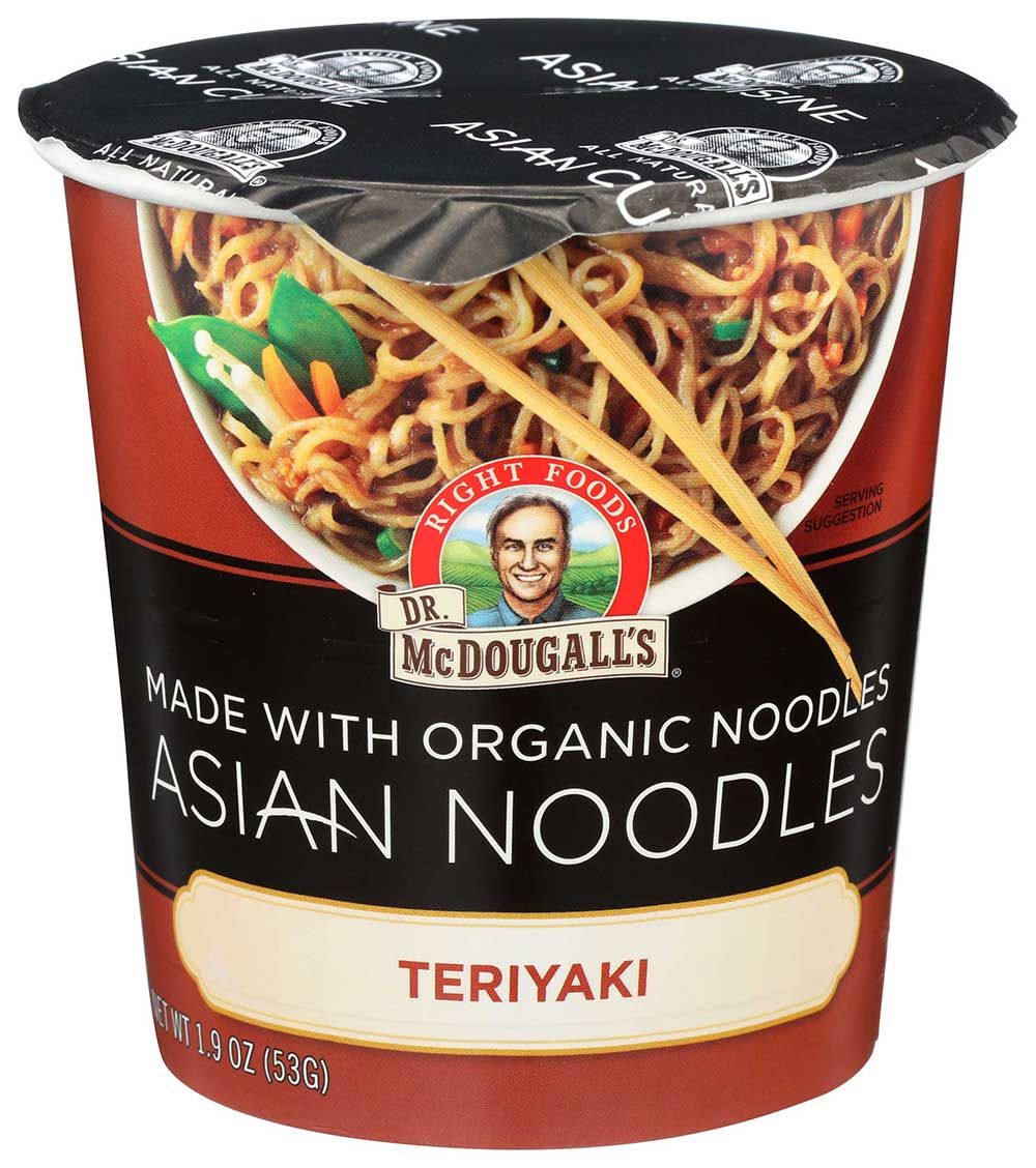 Dr. Mcdougall's Organic Teriyaki Asian Noodle Soup, 1.9 Ounce -- 6 Per Case