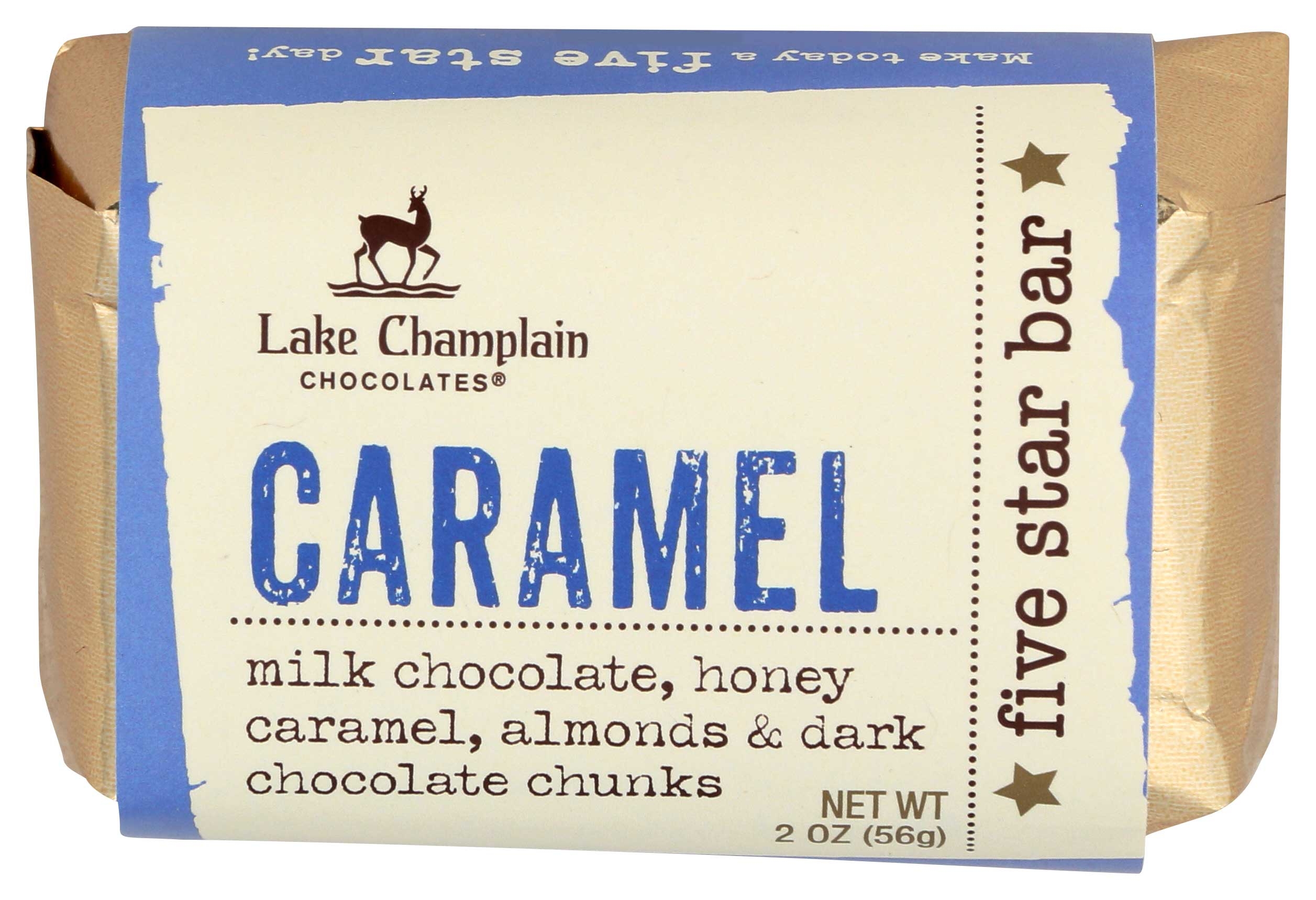 Lake Champlain Chocolates Caramel Bar, 2 Ounce -- 16 per case