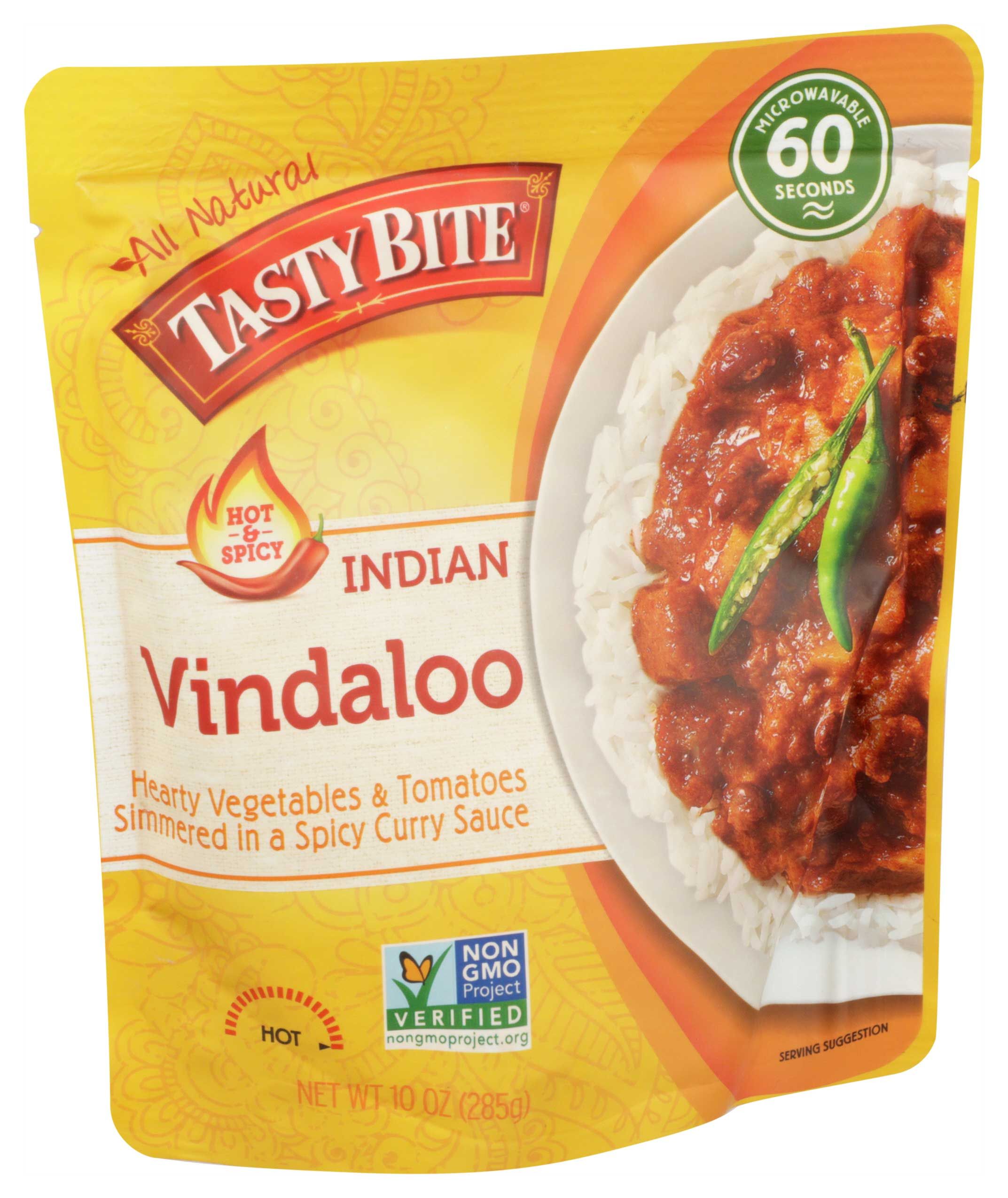 Tasty Bite Hot And Spicy Indian Vindaloo Entree, 10 Ounce -- 6 Per Case