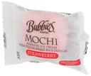 Bubbies 50 Piece Strawberry Mochi Ice Cream, 1.25 Ounce