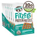 Lenny and Larrys Fitzels Cinnamon Buns Protein Pretzel, 3 Ounce -- 8 per case