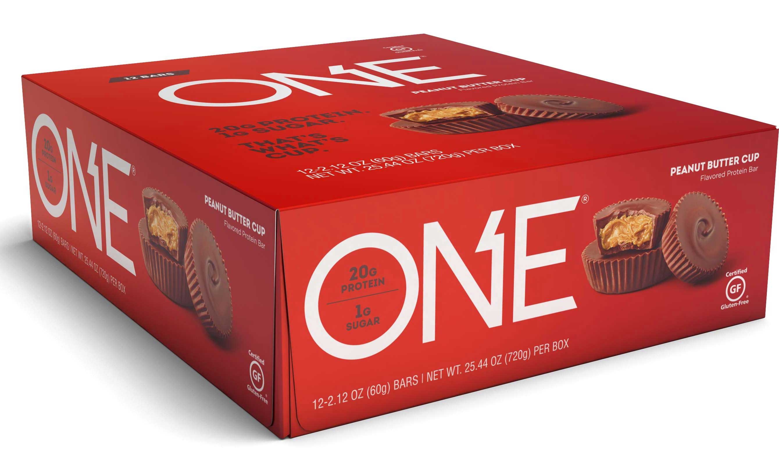 One Peanut Butter Cup Bar, 2.12 Ounce - 12 count per pack -- 6 packs per case