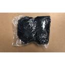 Cellucap Polyester Black Honeycomb Beard Net, 100 count