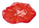 Cellucap Flat Pack Style Hand Sewn Red Bouffant Cap, 21 inch -- 1000 per case.