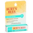 Burts Bees 100 Percent Natural Medicated Moisturizing Lip Balm, 0.15 Ounce -- 6 per case