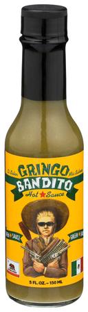 Gringo Bandito Green Hot Sauce, 5 Fluid Ounce -- 12 per case