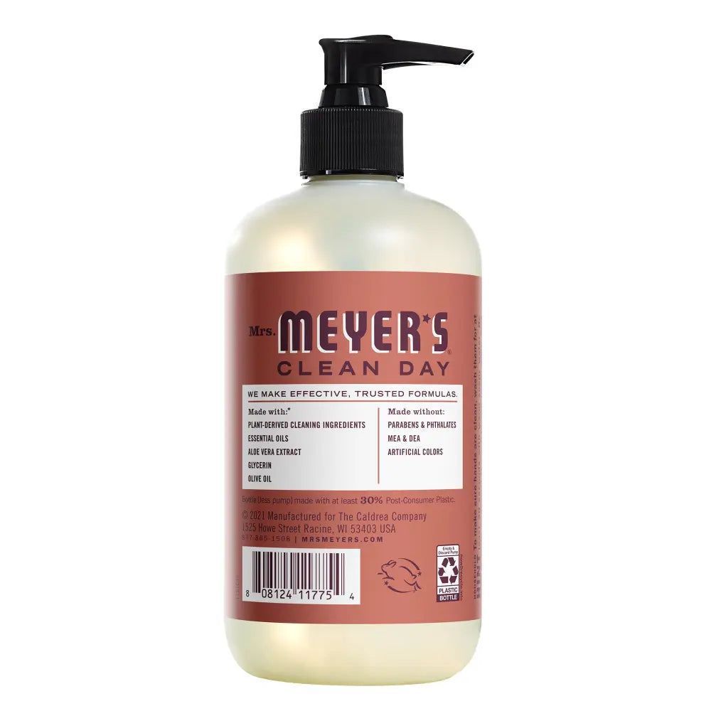 Mrs Meyers Fall Leaves Liquid Hand Soap, 12.5 Fluid Ounce -- 6 per case