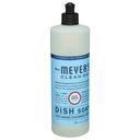 Mrs Meyers Rainwater Scent Liquid Dish Soap, 16 Fluid Ounce -- 6 per case
