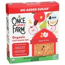 Once Upon A Farm Organic Apple and Oat Soft Baked Bar, 4.8 Ounce -- 8 per case