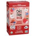 Once Upon A Farm Apple Blends Baby Food, 12.8 Ounce -- 6 per case