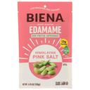 Biena Snacks Himalayan Pink Salt Crispy Roasted Edamame, 4.75 Ounce - 8 per case