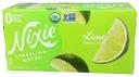 Nixie Organic Lime Sparkling Water, 12 Fluid Ounce - 8 count per pack -- 3 packs per case