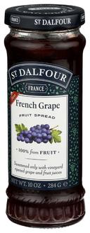 StDalfour French Grape 100 Percent Fruit Spread, 10 Ounce -- 6 per case