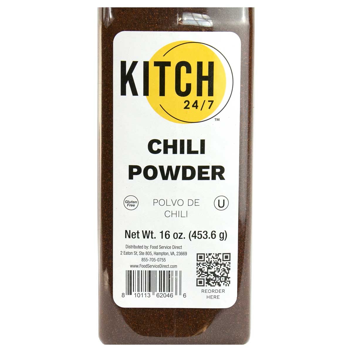 KITCH 24/7 Chili Powder, 16 Ounce