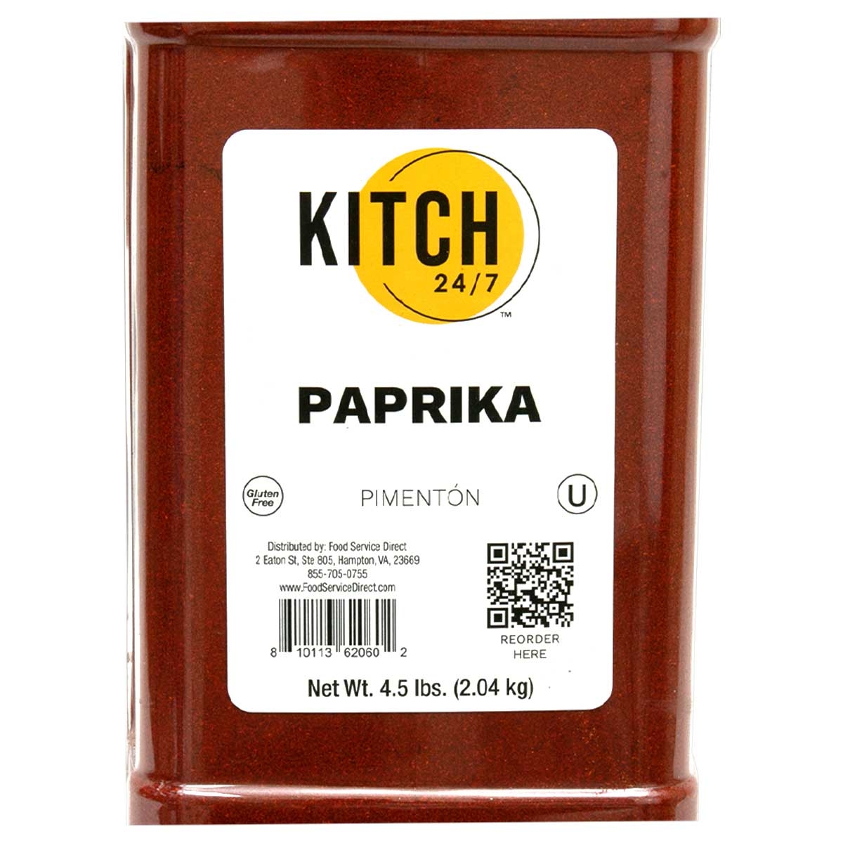 KITCH 24/7 Paprika, 4.5 Pound
