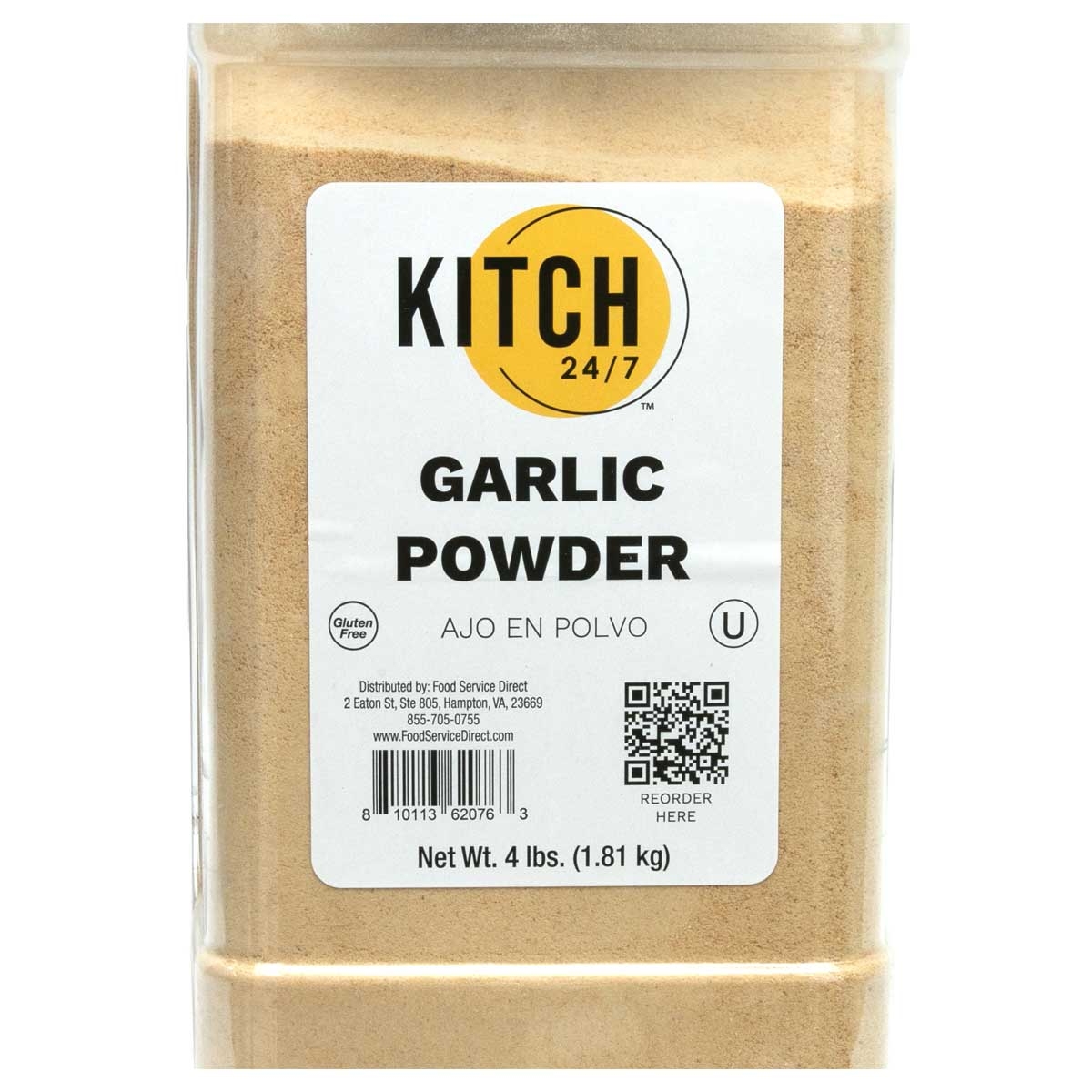 KITCH 24/7 Garlic Powder, 4 Pound