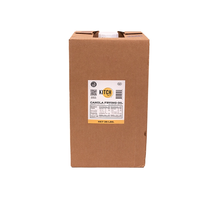 Kitch 24/7 Canola Frying Oil, 35 Pound Jug