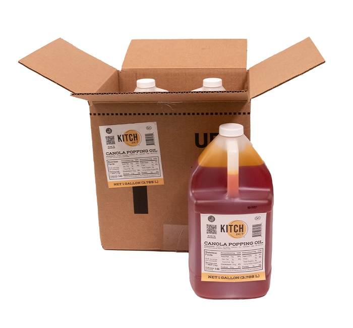 Kitch 24/7 Canola Popping Oil, 1 Gallon -- 4 per case