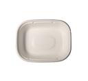 Kitch 24/7 White Rectangle Molded Fiber Bowl, 32 Ounce -- 200 per case