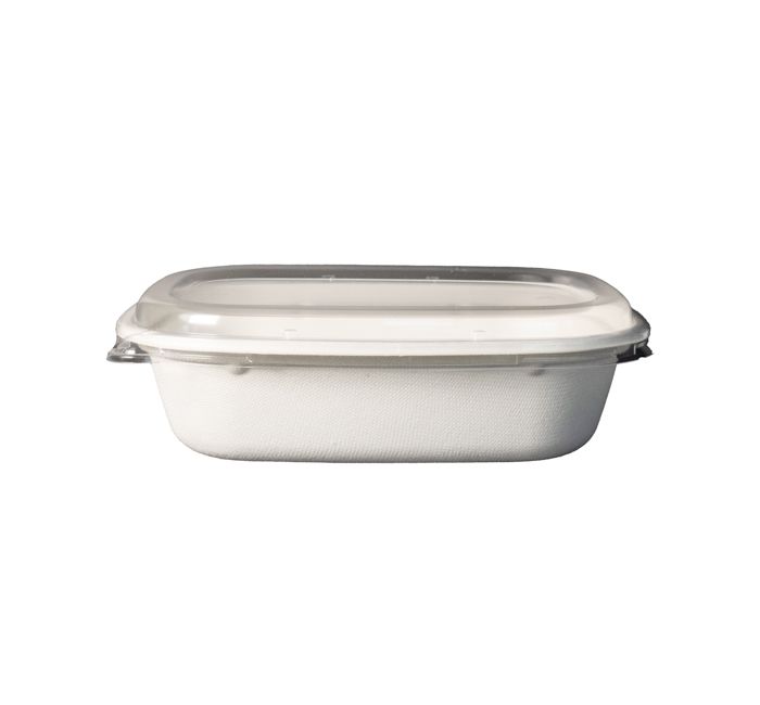 Kitch 24/7 Rectangle Clear Lid For 38 Or 48 Ounce Bowl -- 200 Per Case