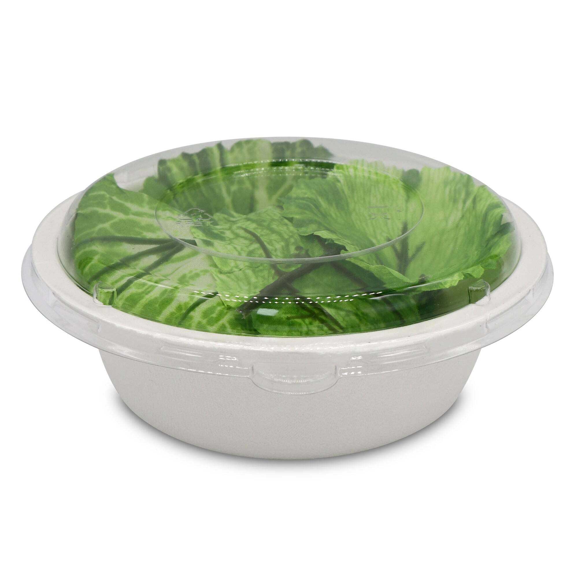 Responsible Products Classic Recycled PET Bowl Lid for 16 Ounce Bowl -- 400 per case