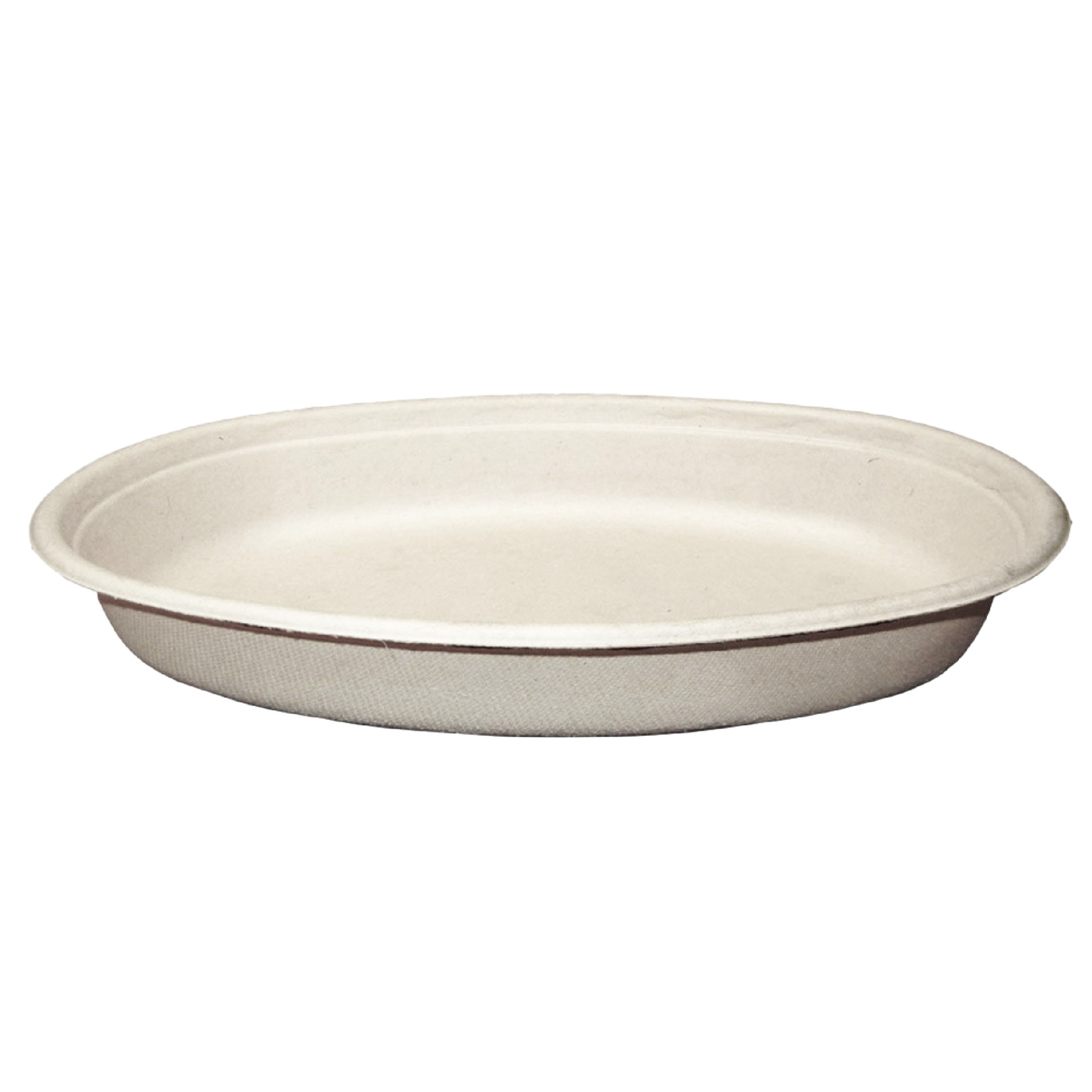 Responsible Products Oval Compostable Molded Fiber Bowl, 32 Ounce Capacity -- 300 per case