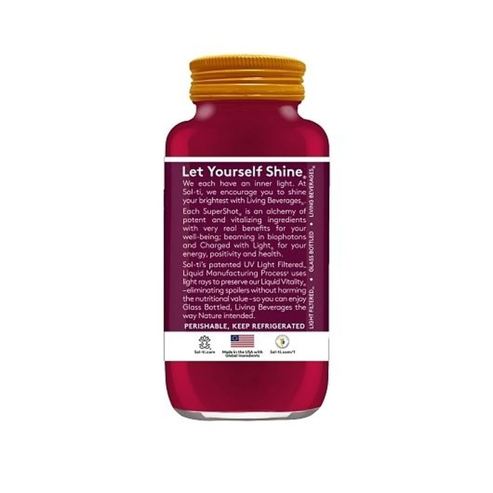 Sol Ti Supershot Line Aloe Beet Supershot, 0.1 Pound -- 12 per case