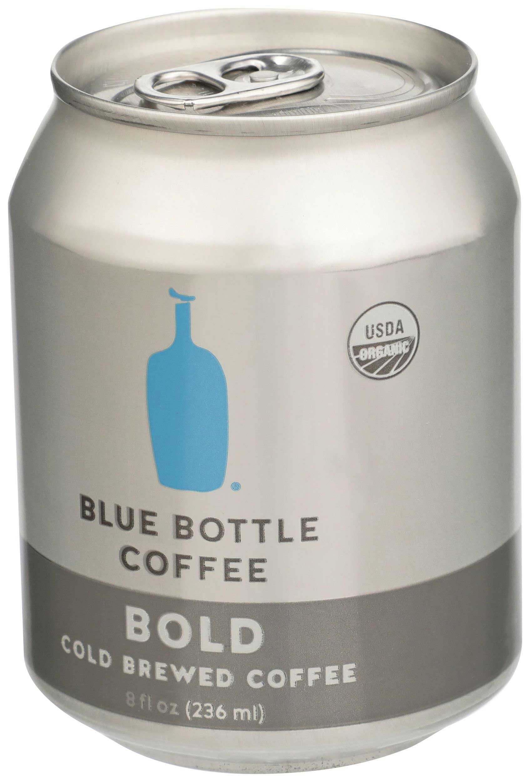 Blue Bottle Organic Coffee Bold Cold Brewed Coffee, 8 Fluid Ounce -- 12 Per Case