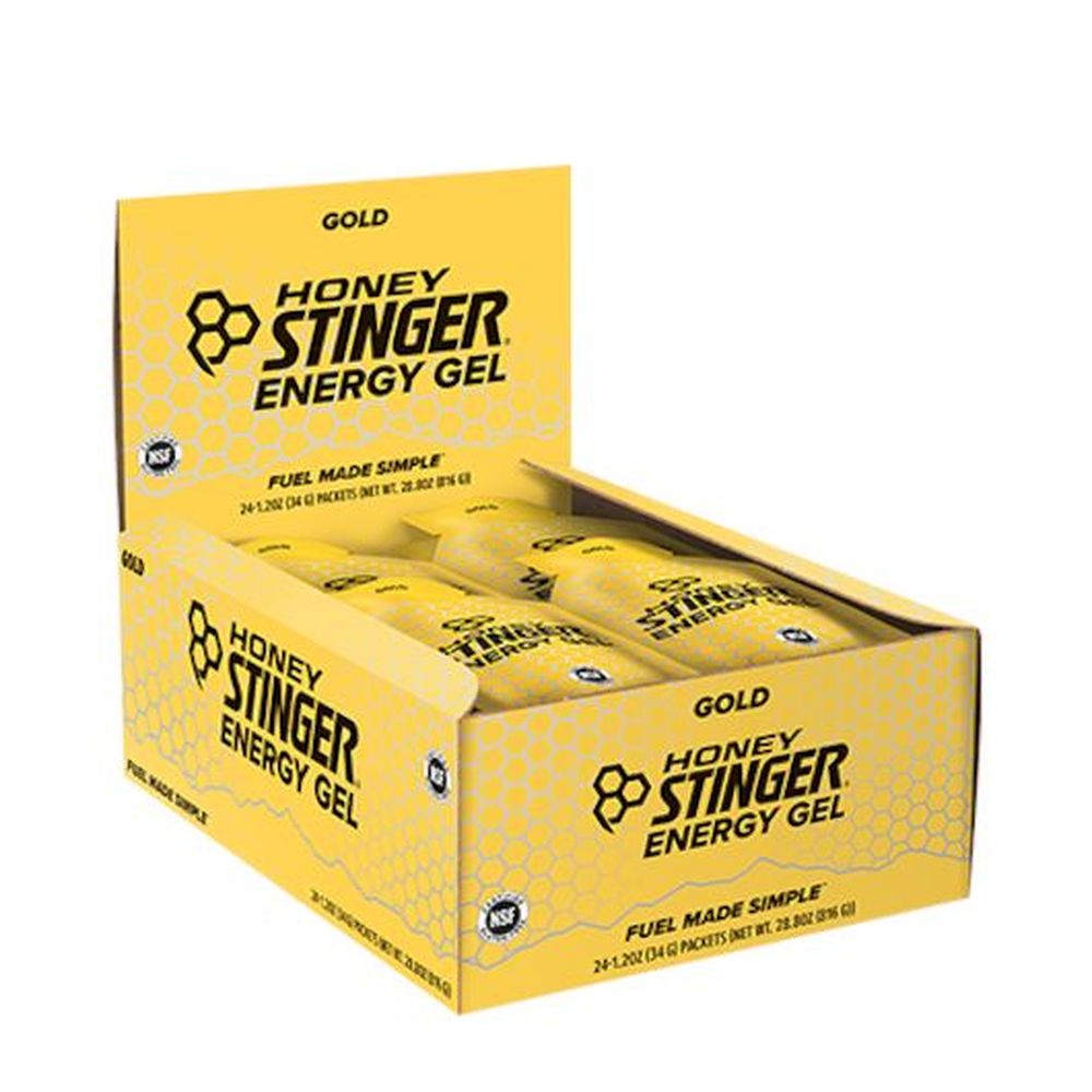 Honey Stinger Classic Gold Energy Gels, 1.1 Ounce -- 192 per case