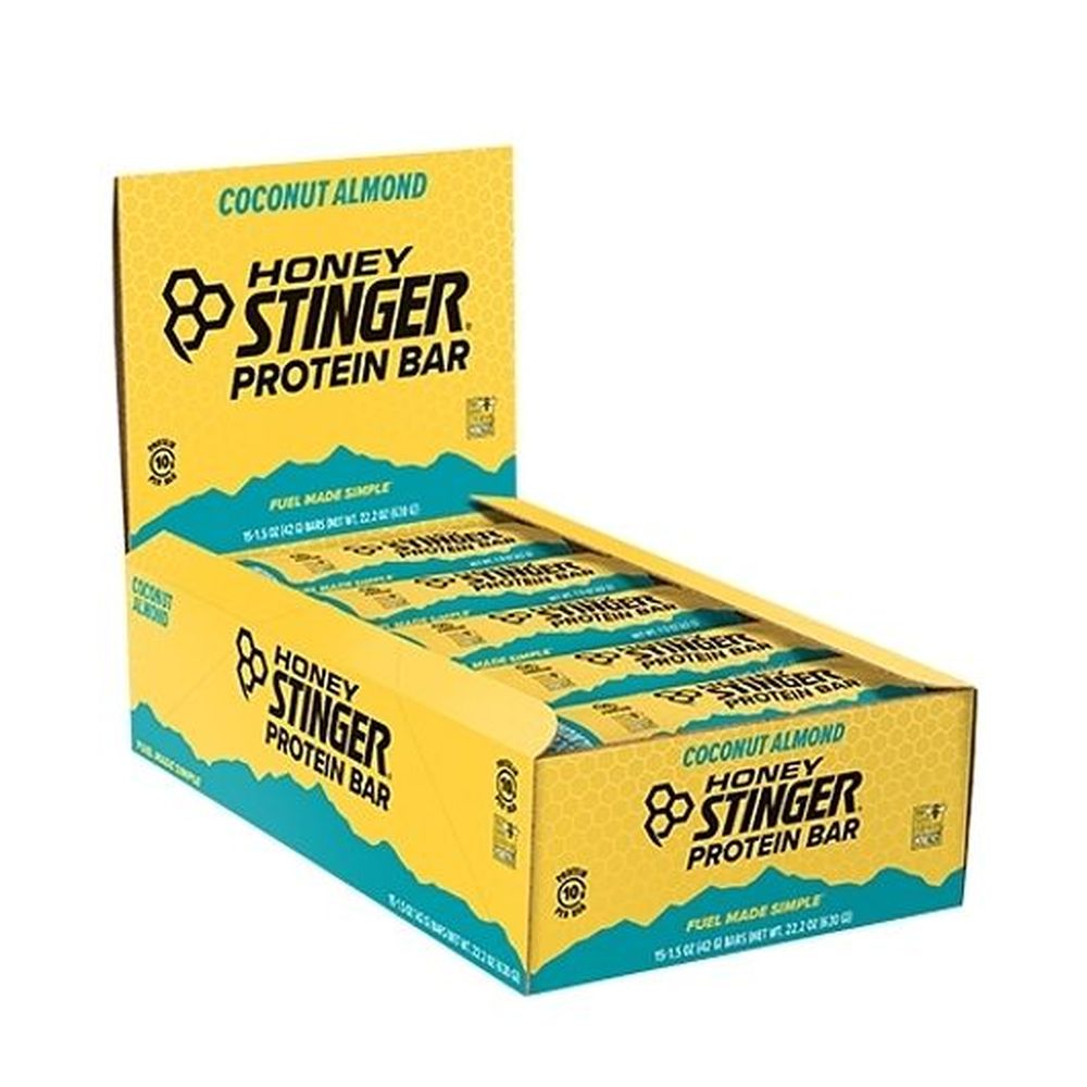 Honey Stinger Dark Chocolate Coconut Almond Protein Bar, 1.5 Ounce -- 180 per case
